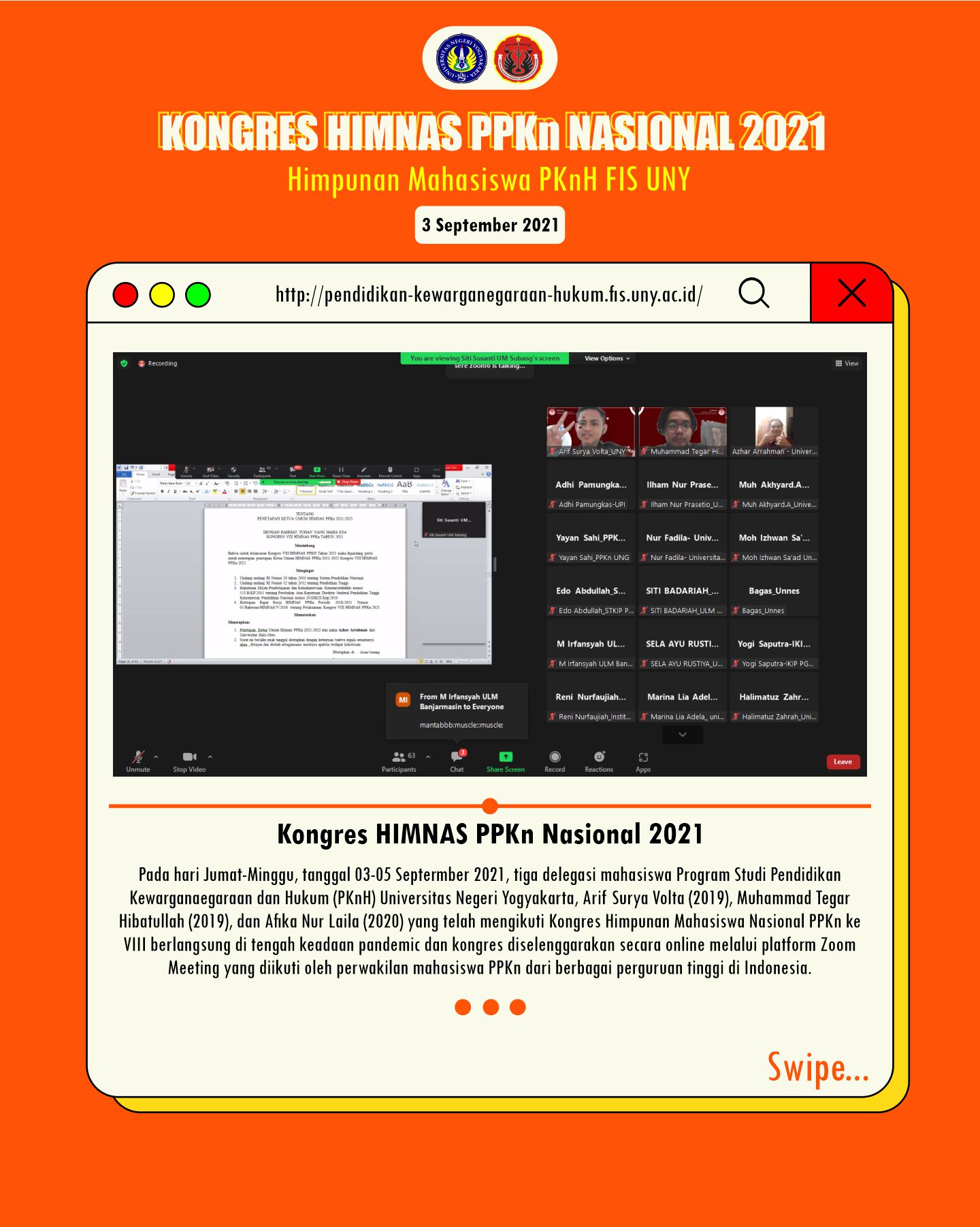 KONGRES HIMNAS PPKn NASIONAL 2021